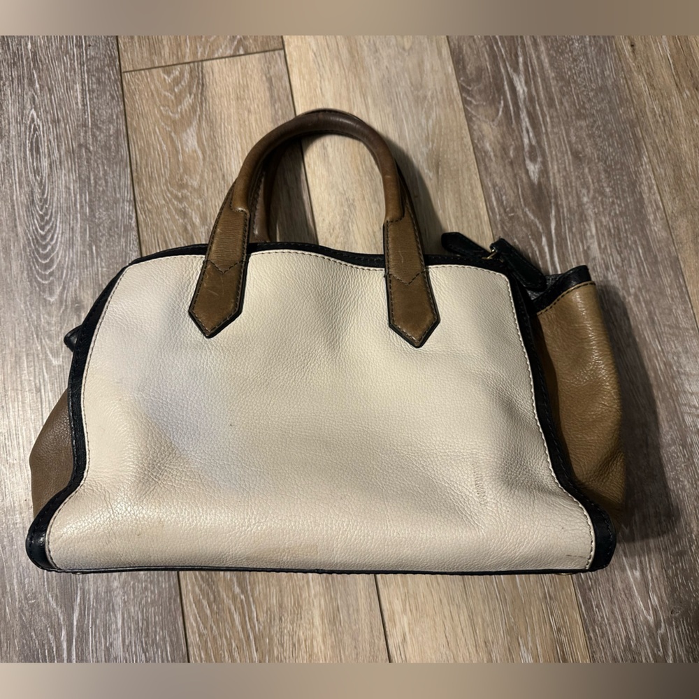 Fossil Tri-color Leather Tote - Picture 5 of 10